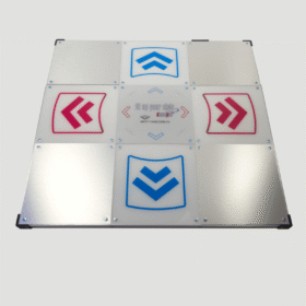 Dance mat LTEK Metal White